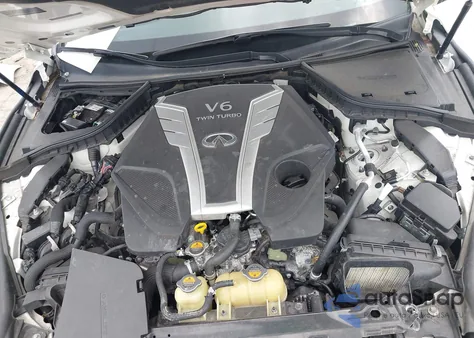 2017 Infiniti Q50 3.0T Premium from USA, damaged, VIN JN1EV7AP6HM733558